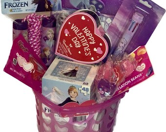 Frozen Valentine’s Gift Basket