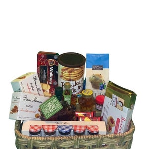 Gourmet Brunch Gift Basket- unique Mother&#39;s Day gift for Mom, Grandma, Grandmother, Wife, friend, someone special, Mothers Day gift for her
