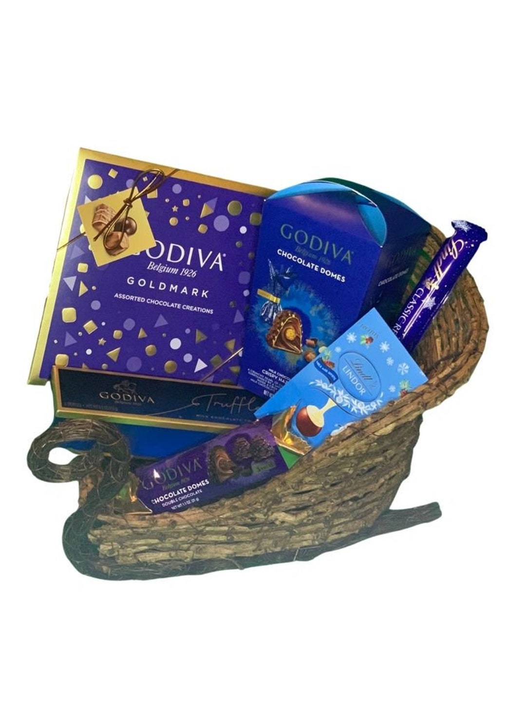 Godiva Chocolate Winter Sleigh kosher Etsy