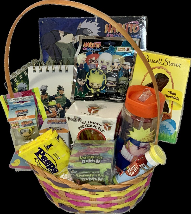 Anime Item Bundle in Gift Basket- Unique Gift for Teen, Tween, Anime