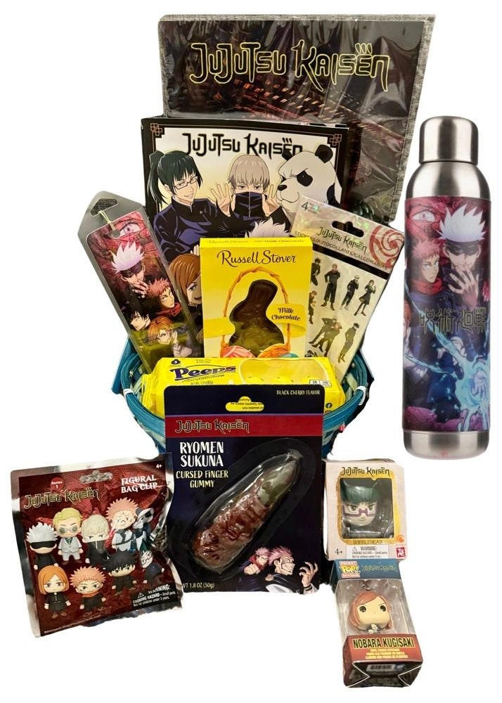 Anime Item Bundle in Gift Basket- Unique Gift for Teen, Tween, Anime