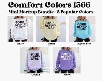Comfort Colors 1566 Crewneck Mockup Bundle Comfort Colors Mockup Bundle C1566 Mockup C1566 Crewneck Mockup Bundle Comfort Colors Mockups