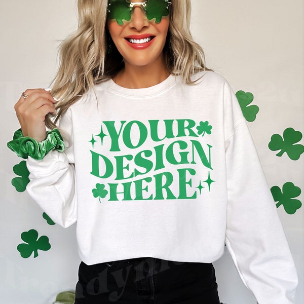 st patricks day gildan sweatshirts