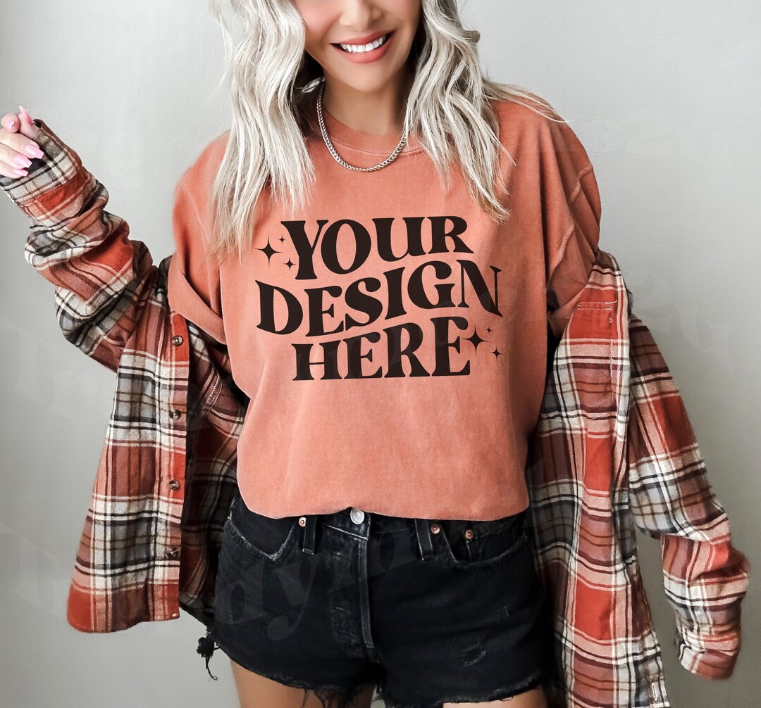 Yam Comfort Colors 1717 Mockup, Comfort Colors Mockup, Comfort Colors