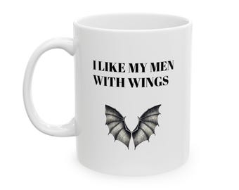 Bat Wings Quote Mug
