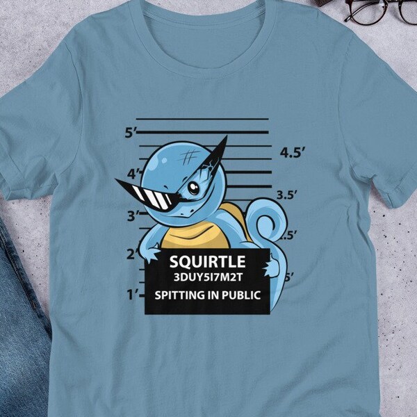 Funny Squirtle Shirt - Etsy