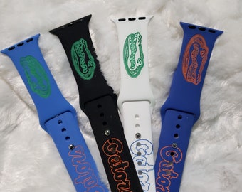 Gators Watch Band| SEC Watch Band| Gator Life Band| Gators Football| Gifts for Her| Gifts for Him| Personalized Band