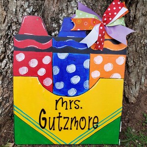 Teacher Door Hanger| 3D Door Hanger| Back To School| Personalized Door Hanger| Teacher Sign| Classroom Sign| Teacher Gift
