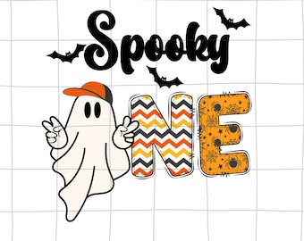 the spooky one png, halloween first birthday png, instant download, spooky one sublimation