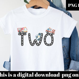 緊急車両のクリップアート、救急車 png、パトカー png、消防車 png、2 歳の誕生日の昇華