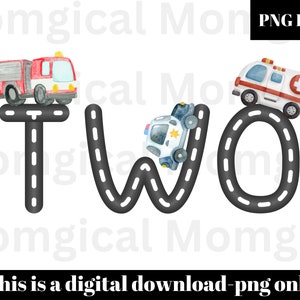 緊急車両のクリップアート、救急車 png、パトカー png、消防車 png、2 歳の誕生日の昇華