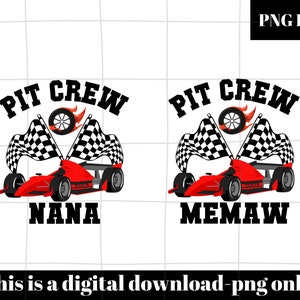 dois aniversários rápidos png, família de carros de corrida png, família de equipe de pit png, equipe de pit memaw, transferência de calor nana