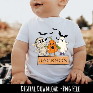 パーソナライズされた子供の名前のハロウィーンPng、子供向けのかわいいハロウィーンPng、ハロウィーンPng、男の子のハロウィーンPng、カスタム子供の名前Png
