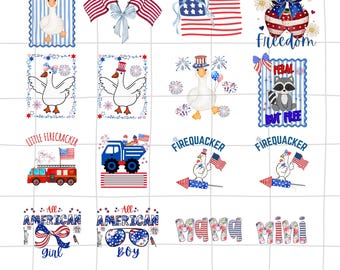 Kids 4th of July png Bundle, 4th of july png Bundle,  Retro 4th of july png, 4th July Png Girl Toddler, Fourth Of July png, American boys