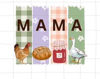 Homestead mama png, Cute Chicken Mama, Homesteader mama, homestead png, rolnictwo png