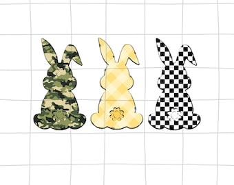 Coniglietto pasquale PNG, Coniglio cacciatore di uova PNG, Coniglio mimetico PNG, Coniglio a scacchi PNG, Pasqua retrò PNG, Pasqua per bambini PNG, Pasqua per bambini PNG