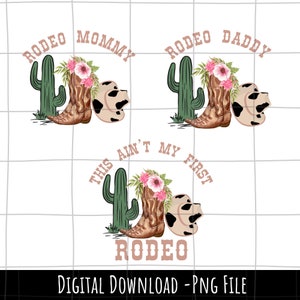 Dies ist nicht mein erstes Rodeo png, rosa Cowgirl png, Cowboy Geburtstag png, Rodeo Mädchen 1. Geburtstag Png, Western Geburtstag, Rodeo Familie png