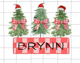 Nombre de niño personalizado Navidad Png, Lindo Navidad Png para niños, Monograma de nombre de niños de vacaciones de Navidad, Nombre de niños personalizado Png