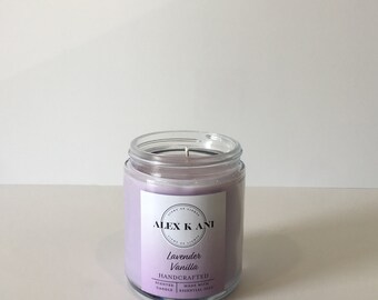 Lavender Vanilla Soy Candle