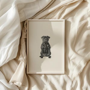 Cane Corso Print | Dog Digital Artwork | Cane Corso Dog Art | PRINTABLE WALL ART | Pet Wall Art for Animal Lover | Home Decor | Drawing