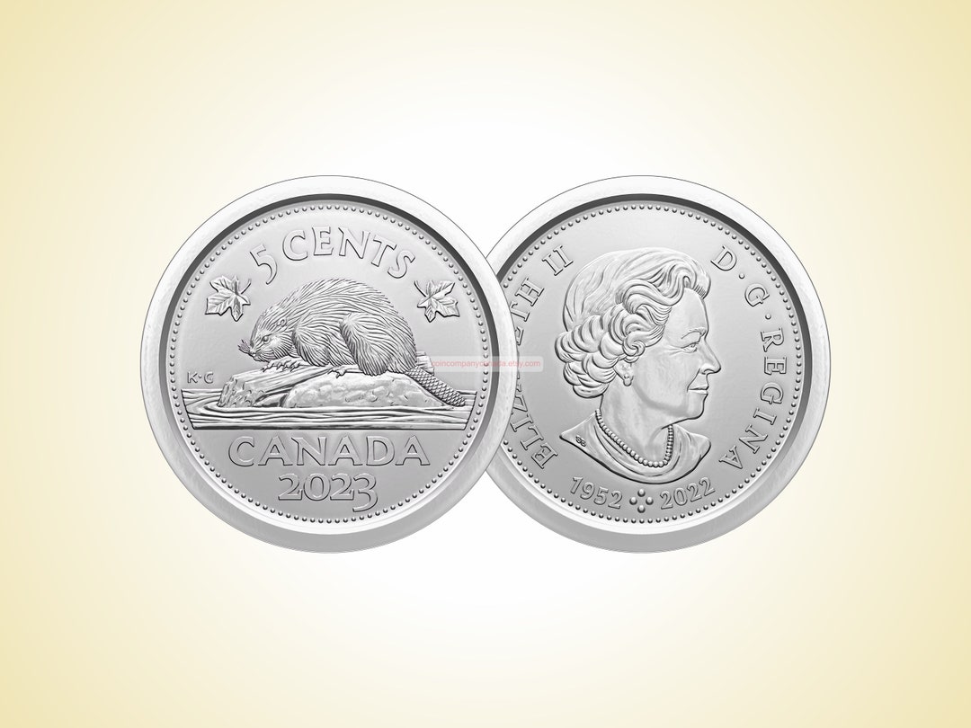 2023 Canadian Nickel Special 5 Cents Coin LIMITED EDITION Canadian Five