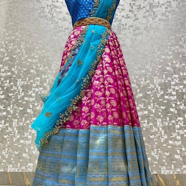 Buy Half Saree Online In India Etsy India