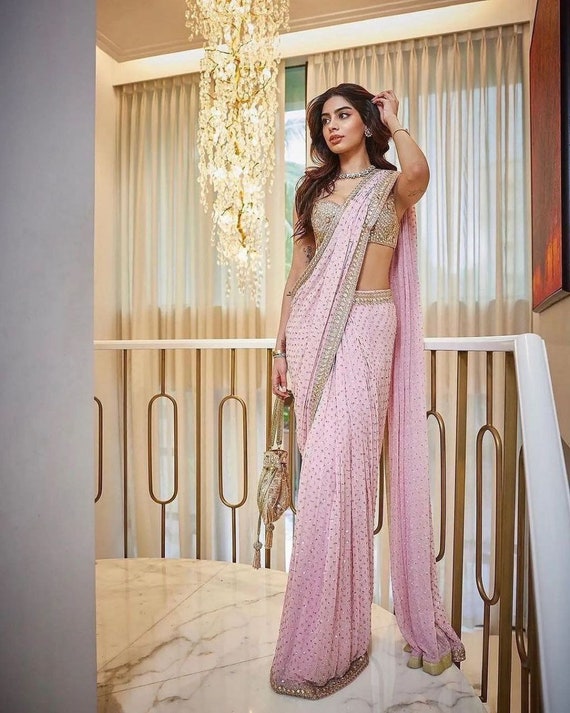 Beautiful party wear best sale saree