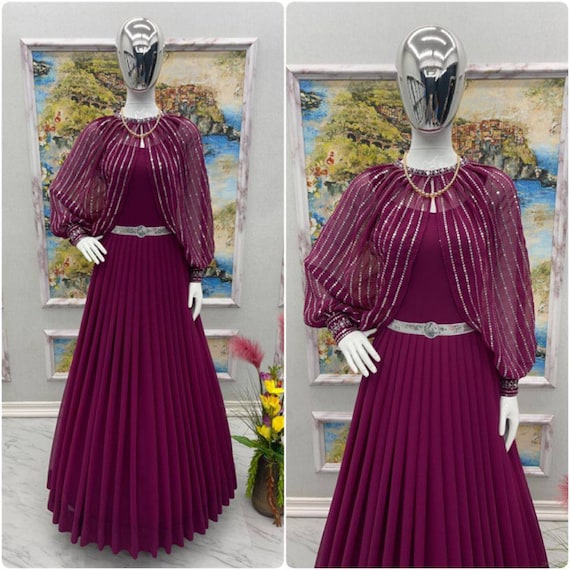 Launching New Designer Party Wear Look Gown * at Rs.1199/Piece in surat  offer by kala boutique creation