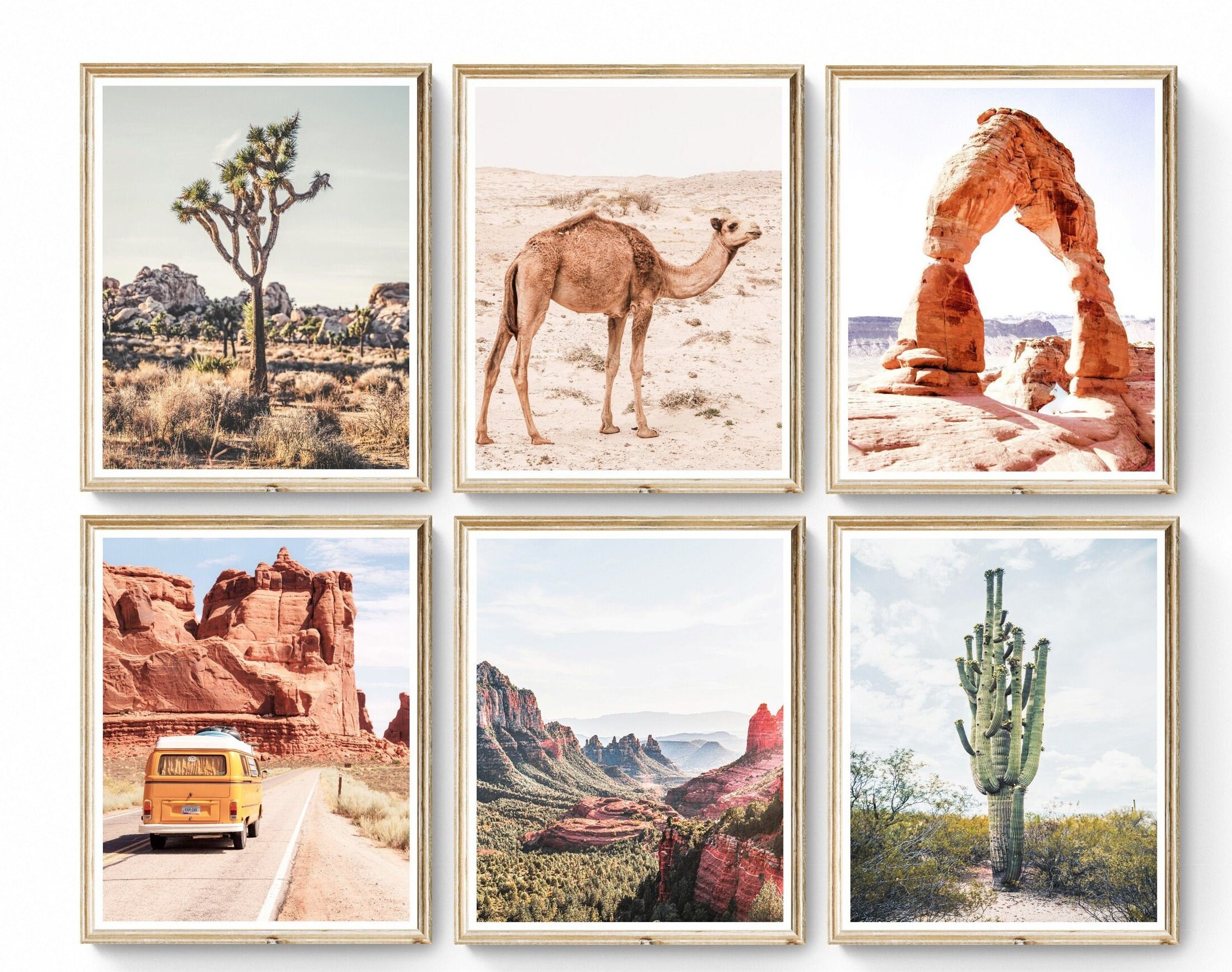 Set of 6800 Wall Art Prints, Gallery Wall Prints, Beach Prints, Winter