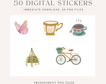 Cottagecore Cottage Core Digital Stickers Cottagecore Notion Icons Aesthetic Notion Farmcore Countrycore Digital Stickers Aesthetic Cottage