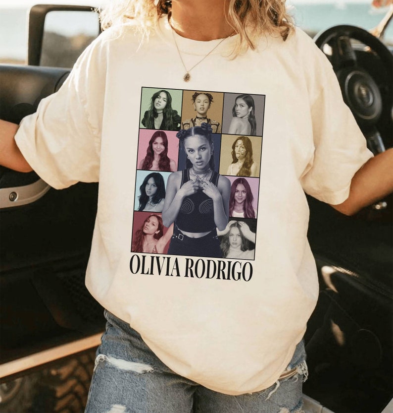 Olivia Rodrigo Eras Style Shirt Vintage Olivia Rodrigo Shirt - Etsy