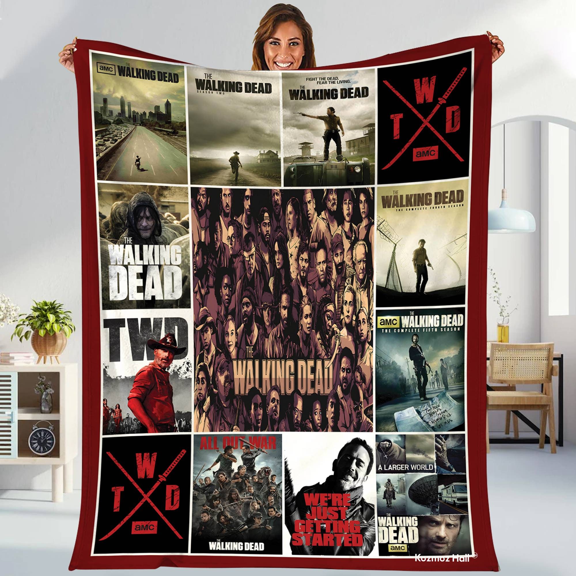 The Walking Dead We Are The Walking Dead Sherpa Blanket – AMC Shop