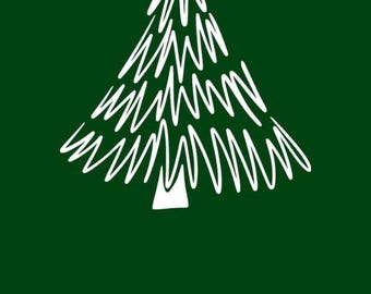Classic Green Christmas Gift Tag