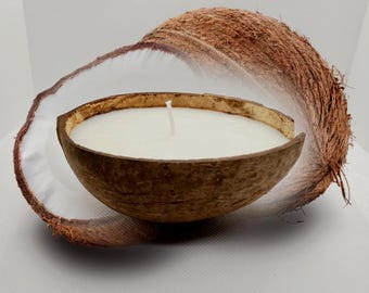 Coconut Scent  Soy Wax Candles