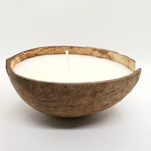 Coconut Scent  Soy Wax Candles