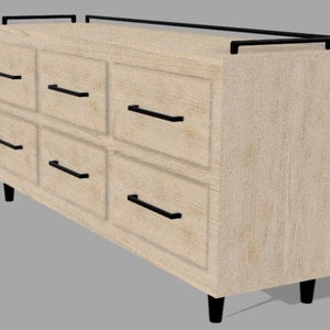 Hardwood Dresser / Bench Build File