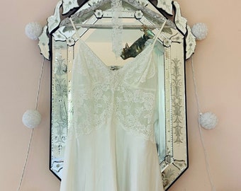 Vintage Lace Bridal Slip Dress
