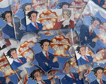 Truth Nuke Lawyer Sticker Pack