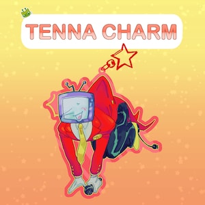 Scruffed Tenna Charm