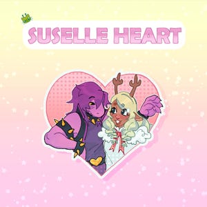 Suselle Heart Stickers