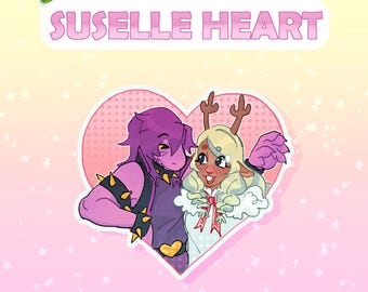 Suselle Heart Stickers