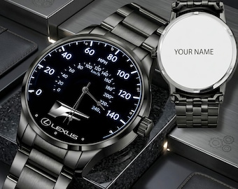 Lexus RX 350 F Sport Speedometer Car Watch | Automotive Timepiece | Gift Wristwatch