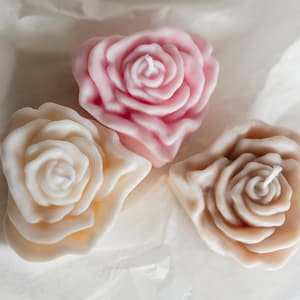 Blossoms Candle | Rose Candle | Flower Candle | Peony Candle | Decorative Candle | Spring Decor