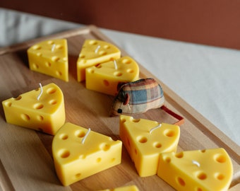 Cheese Candles - Cute Funny Food Candle Gift Idea