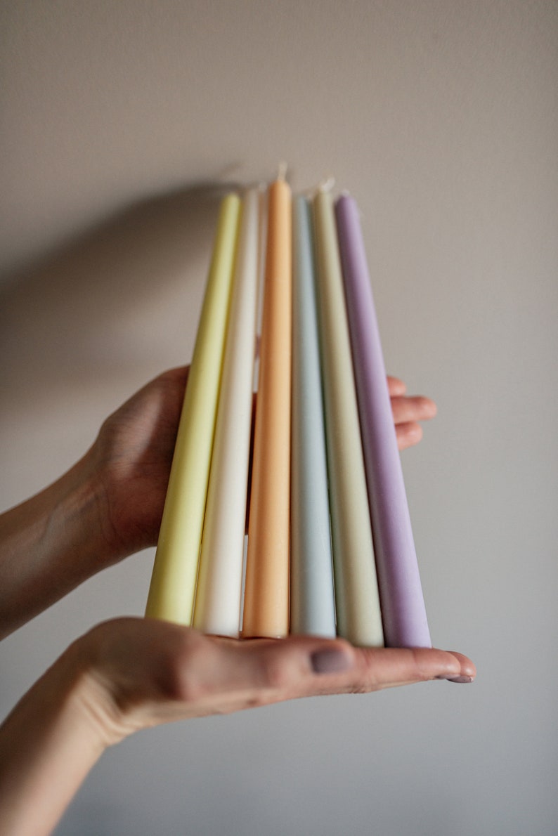 Long Candel Long Tall Taper Decorative Candles - Etsy