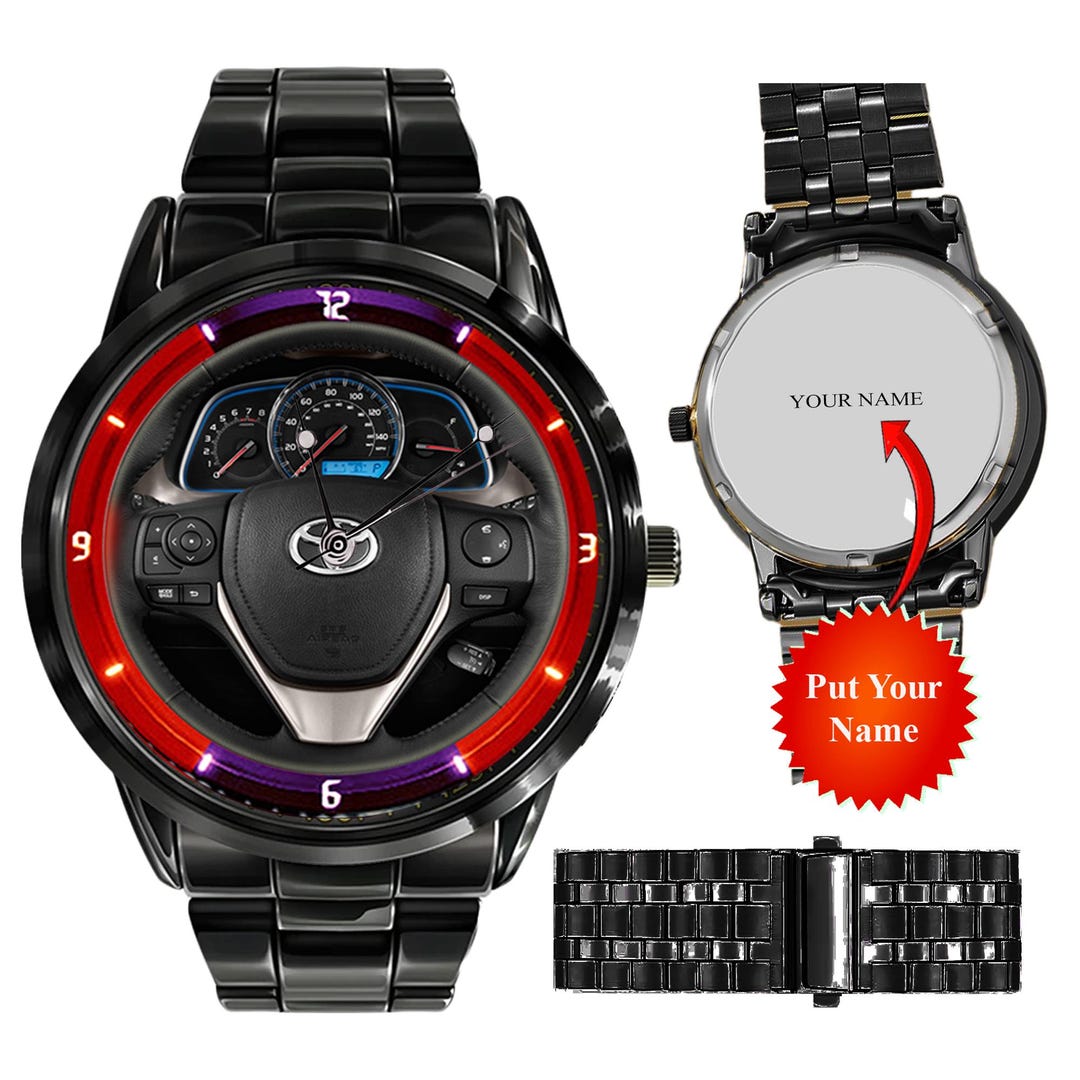 Toyota RAV4 Car Steering Wheel Wristwatch Etsy toyota-rav4-car-steering-wheel-wristwatch-etsy