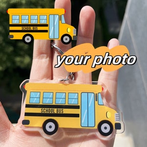 Llavero acrílico con foto personalizado, llavero con foto personalizada, llavero con impresión de logotipo, llavero acrílico con logotipo, regalo con foto para bebé, regalo para ella