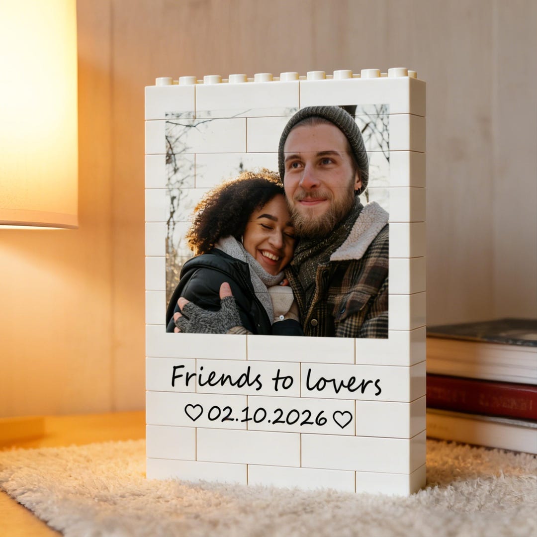 Personalised Photo Building Block, Custom Building Block With Photo ...