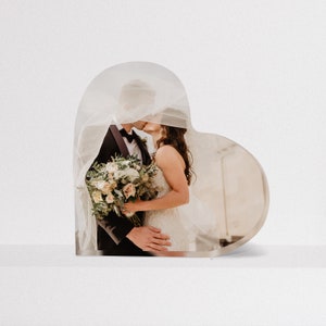 Custom Photo Acrylic Plaque,Heart Acrylic plaque,Custom Photo Acrylic Plaque,Custom photo Gift,Couple Photo,Couple Gift,Valentine&#39;s Day Gift