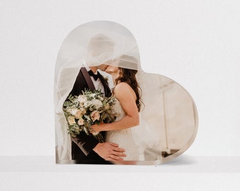 Custom Photo Acrylic Plaque,Heart Acrylic plaque,Custom Photo Acrylic Plaque,Custom photo Gift,Couple Photo,Couple Gift,Valentine's Day Gift